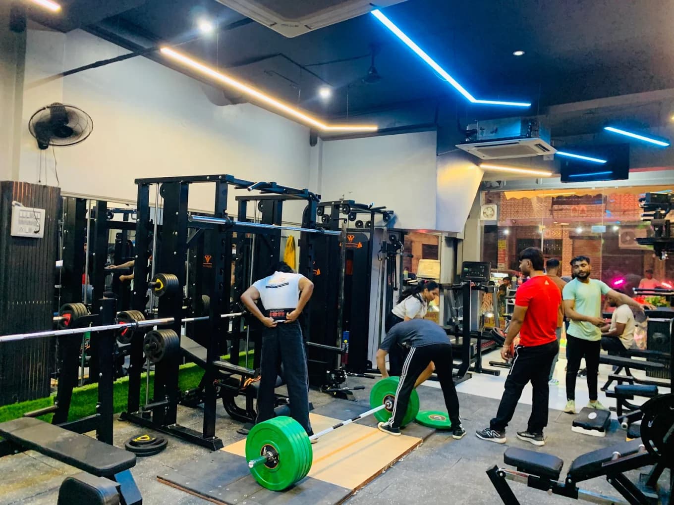 Barbell & Rack Area